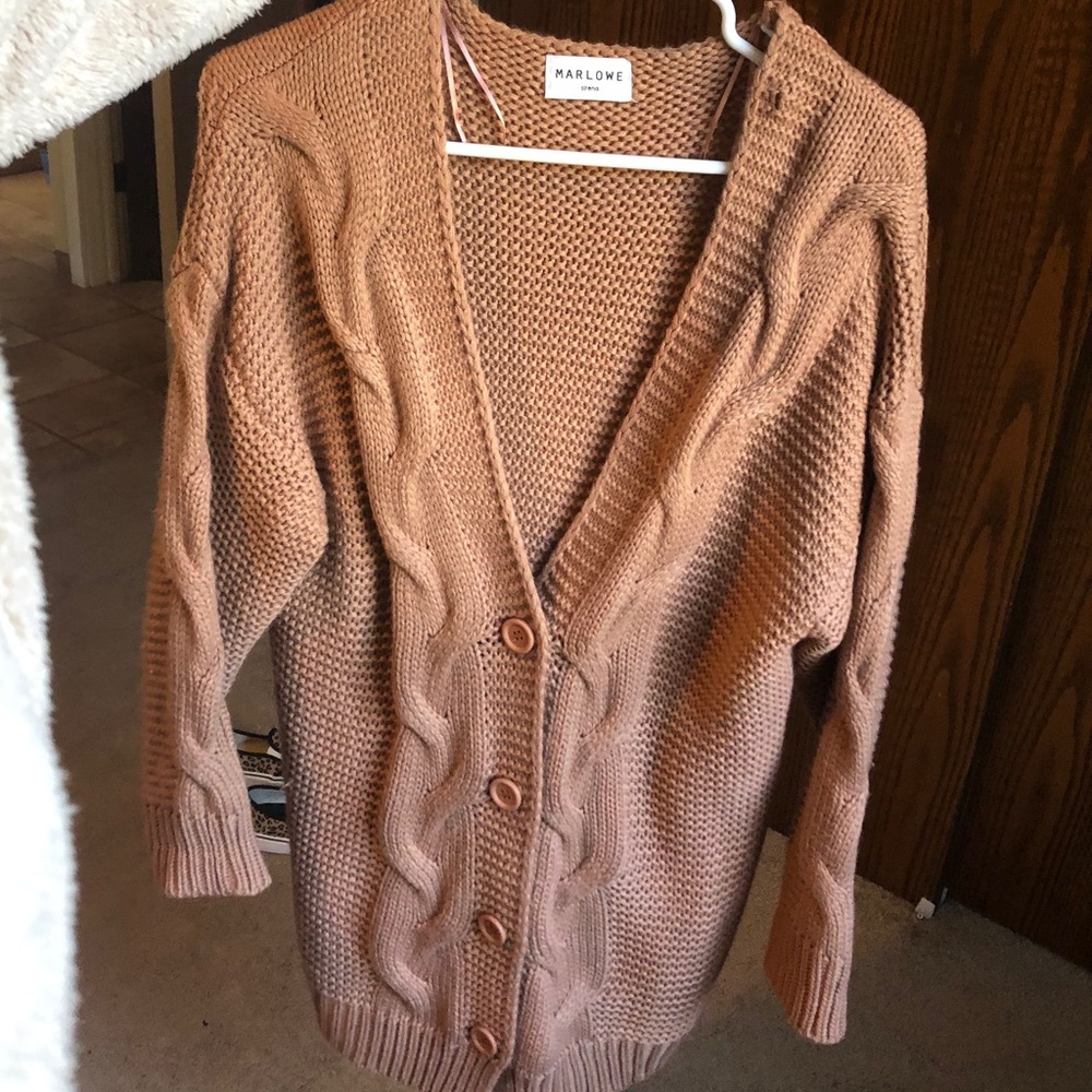 Blush colored sweater
